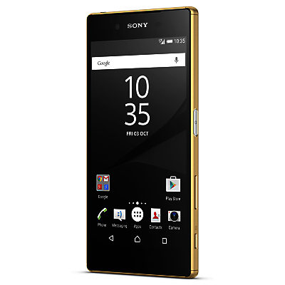 Sony Xperia Z5 Smartphone, Android, 5.2 , 4G LTE, SIM Free, 32GB Gold